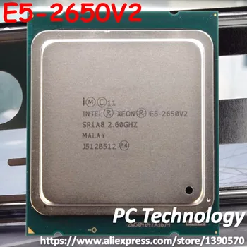 Pôvodný procesor Intel Xeon E5-2650V2 8-JADRO 2.6 GHZ 20MB 8GT/S E5 2650 V2 LGA2011 22NM 95W E5 2650V2 doprava zadarmo E5-2650 V2