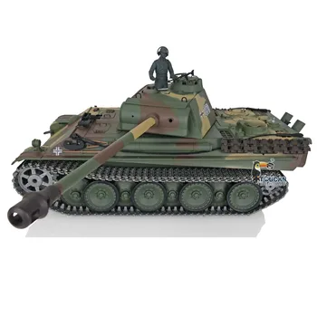 Heng Dlho 1/16 Rozsahu 7.0 Inovované German Panther G RTR RC Tank 3879 Kovové Skladby TH17488