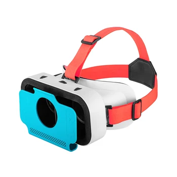 VR Okuliare pre Nintendo Prepínač OLED Okuliare 3D Virtuálnej Reality Filmy pre Prepínač Hra Headset Nastaviteľné Veľký Objektív VR Okuliare