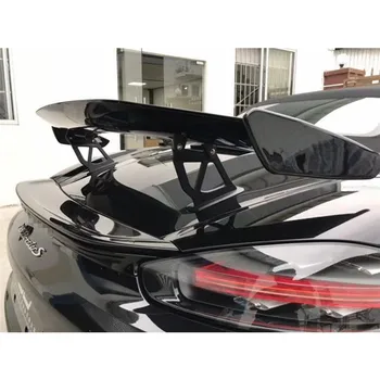 Pre Skutočné Uhlíkových Vlákien Spojler Krídlo Porsche Cayenne 718 981 987 Cayman Boxster Kufri Vzadu Pery Black Prerobit Príslušenstvo
