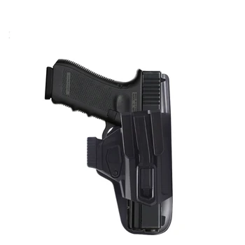 Taktické Utajovanie G-9 Vnútorný Pás Gun Puzdro pre Glock 17 19 22 23 Beretta 92 Walter P99 Pištole Prípade Lovu Príslušenstvo