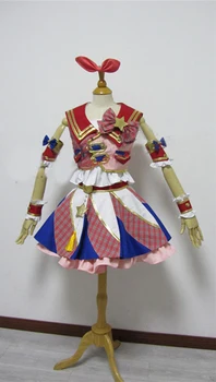 Anime Aikatsu cos Ozora Akari cosplay kostým, oblek 2021 Nové