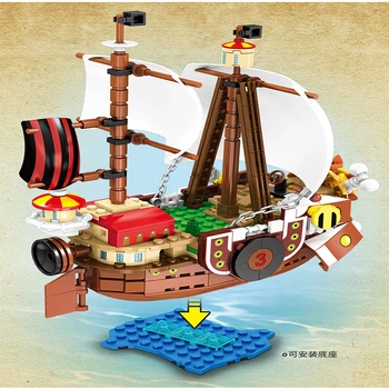 Piráti Lode Sérii Tisíc Slnečný Model Stavebné Bloky Nastaviť Classic Jeden Kusy Lode Vzdelávania Hračky pre Deti,