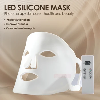 PDT Fotón Krásu Tváre Masku Bezdrôtové LED Svetlo Pleťová Maska Profesionálne 7 Farebná svetelná Terapia Maska Bielenie Pokožky Starostlivosť o Nástroje