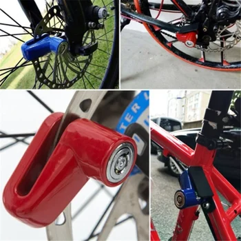 2019 Hot Predaj 1pcs Disk Bike Zamky Požičovňa Rotora Motocykel Anti-theft Skúter Brzdových 19ing