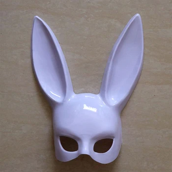 Ženy Sexy Bunny Maska Halloween Cosplay Masky Zajac Dlhé Uši Masky Strany Bar, Nočný Klub Maškaráda Masque Kostým Príslušenstvo