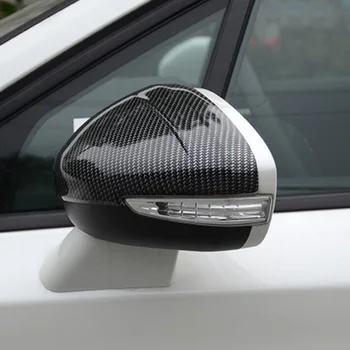 Tonlinker Exteriéru Automobilu Spätné zrkadlo Pokrytie pre CITRO-N DS4 S/DS5 LS/DS6 2013-20 Auto Styling 2 KS ABS Chrome Kryt nálepky