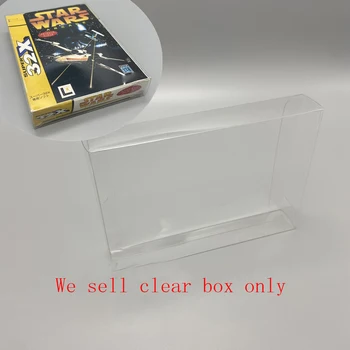 Transparentné Zobrazenie poľa Skladovanie Prípade Ochrany box Pre Sega pre SUPER 32X herného poľa