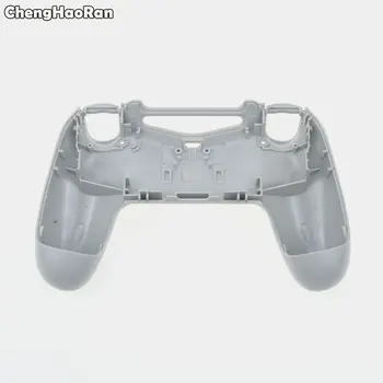 ChengHaoRan Grey white & Black Matte Bývanie púzdro Kryt pre Sony PS4 Playstation 4 Bezdrôtový ovládač Späť púzdro