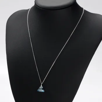 Neoglory Šperky Crystal & S925 Strieborný Prívesok Trendy Trojuholník Náhrdelník Ozdobený Kryštálmi Od Swarovski Hot Darček