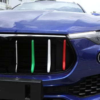 Pre Maserati Levante 2016-2018 Auto Styling ABS Prednej maske Dekorácie Pásy Výbava Príslušenstvo