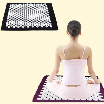 67*42cm Yoga Mat Masér Masážny Vankúš Akupresúra Mat Zmierniť Stres Bolesť Akupunktúra Spike Yoga Mat Pin Pad/Yoga Mat