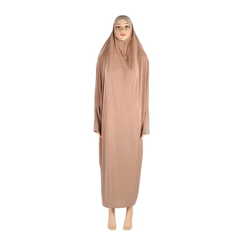 Moslimské Ženy Modlitba Odev, Šaty S Kapucňou Maxi Šaty 2023 Eid Ramadánu Hidžáb Abaya Khimar Jilbab Niqab Burqa Islamskej Šaty Kaftan