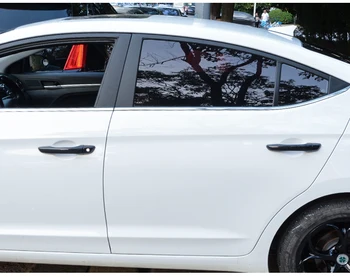 Pre Hyundai Solaris 2017 2018 2019 2020 Chrome Uhlíkových Vlákien Dvere Auta Rukoväť Kryt Výbava Nálepky Auto Styling Príslušenstvo Prekrytie