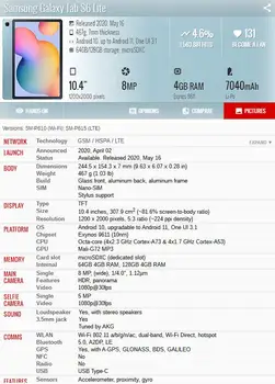 10 Ks Pre Samsung Galaxy Tab S6 Lite 10.4 P610 P615 P615N P617 LCD Displej Dotykový Digitalizátorom. Montáž