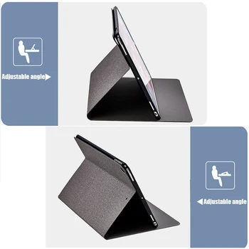 Pre SM T700 T705 Tablet kryt Luxusné kožené smart case pre Samsung Galaxy Tab S 8.4 Knihy Smart Cover Kožené puzdro Stojan, Kryt