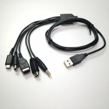 1.2 M Kábel rýchlonabíjanie 5 V 1, USB Hra Nabíjací Kábel Drôt pre Nové Nintendo 3DS XL NDS Lite NDSI LL Wii U GBA PSP