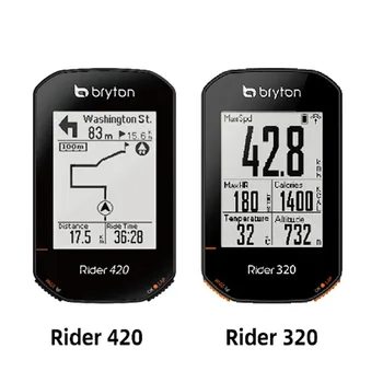 Bryton Rider 420E/420T/320E GPS Cyklistické Počítač Zapnutý Bicycle Rider Bryton Mount Nepremokavé Bezdrôtový Tachometer Nové 2021
