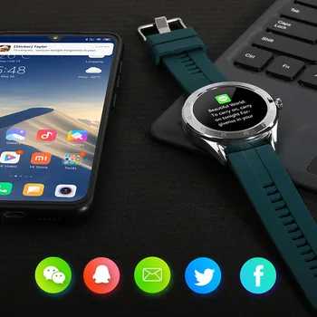 2022 Nová Obrazovka Smart Hodinky Muži Vždy Zobrazovať Čas Bluetooth Zavolať Miestnu Hudbu Smartwatch Pre Android ios Hodiny