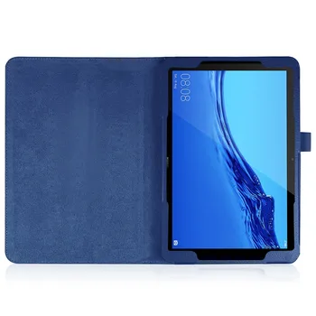 Pre Huawei MediaPad T5 10 Smart Case tablet PU Kože Flip Cover AGS2-W09/L09/L03/W19 Kryt Prípade Chránič Rukáv +film+pero