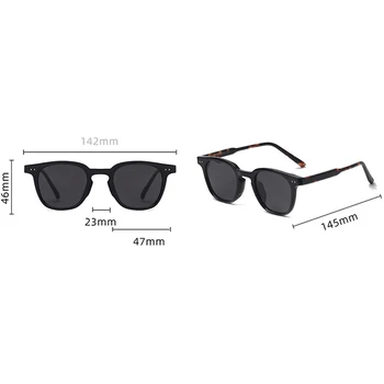 Peekaboo TR90 polarizované slnečné okuliare mužov námestie acetát dámske slnečné okuliare uv400 nit kórejský štýl 2022 vysoká kvalita teplej predaj