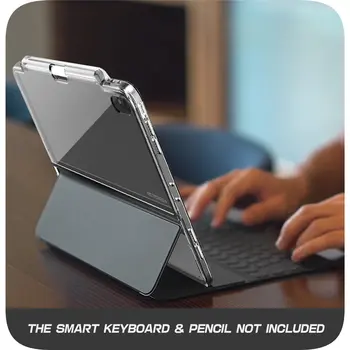Smart Keyboard & Ceruzka NIE sú v cene!Pre iPad Pro 11 Prípade i-Blason Prípade S Ceruzkou Držiak Kompatibilný s Úradný Klávesnice