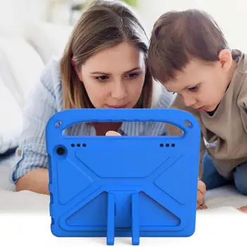 Deti Bezpečné EVA Ručné Stojan, puzdro Pre Amazon Kindle Fire HD8 HD 8 Plus 2020 / HD10 HD 10 Plus 2021 10.1 Palcový Kryt Deti Tablet