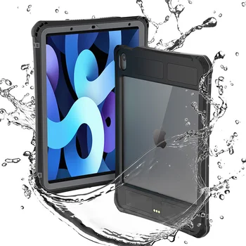 IP68 Reálne Vodotesné puzdro Pre iPad Vzduchu 4 10.9 2020 Pro 11 12.9 10.2 2021 Mini 6 5 4 Plnú Ochranu Jasné Kryt Tablet Prípade Capa