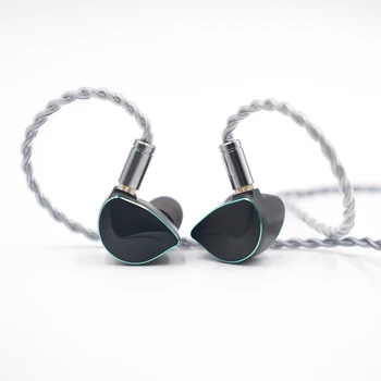BQEYZ Zimné HiFi Slúchadlá Dynamická Ovládač PZT Kostné Vedenie In-Ear Monitor Káblové Slúchadlá s Odnímateľný Kábel Slúchadiel