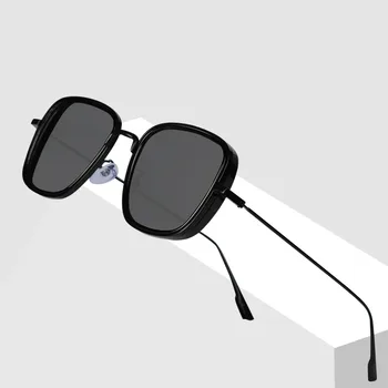 2020 Námestie slnečné Okuliare Mužov Luxusné Značky Kovové Retro Steampunk Gradient Slnečné Okuliare pre Ženy Odtiene UV400