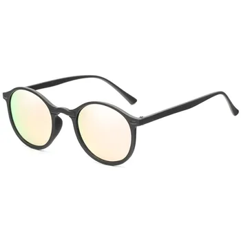 Móda Kolo Polarizované slnečné Okuliare Retro Mužov Značky Dizajn Ženy Jazdy Odtiene Slnečné Okuliare UV400 Okuliare Oculos De Sol