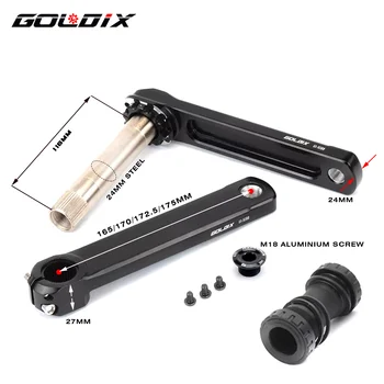 GOLDIX 22S/20S kľukou 50-34T/53-39T SRAM GXP cestnej skladací bicykel SHIMANOR7000/R8000/5800/6800 široké a úzke ozubené koleso kuky