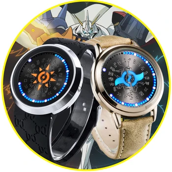 Digitálny Monster Digimon Dobrodružstvo Tri. Odvahu LED Vodotesné Hodinky Digivice Dotykový Displej Náramkové hodinky Cosplay Rekvizity Darček