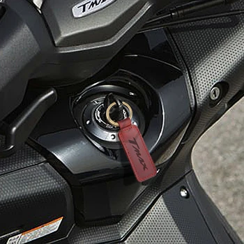 Pre Skúter Yamaha Tmax T-max Modelov Motocyklov Keychain Cowhide Krúžok na kľúče