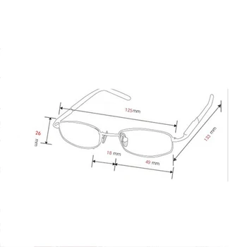 Frameless Okuliare Na Čítanie Zväčšovacie Sklo Živice Ultralight Presbyopia Okuliare Žena Muž Okuliare +1.0 +1.5 +2 +2.5 +3 +3.5 +4.0