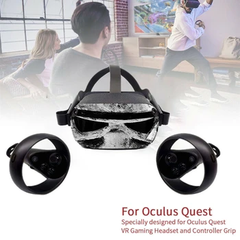 Pleť Obtlačky Vymeniteľné Ľahko Použiť Ochranné VR Headset Nálepka Pre Oculus Hľadanie