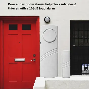 Nové Dvere, Okno Bezdrôtový Systém proti Vlámaniu Safety Bezpečnostné Zariadenie Home Security Anti-theft Dvere A Okno Alarm