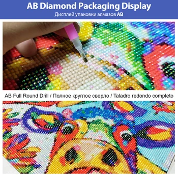 Disney Diamond Maľovanie Kreslené postavičky Set Hobby Art 5D DIY Kolo Vŕtať Víla Princezná Diamond Mozaiky Výšivky Domova