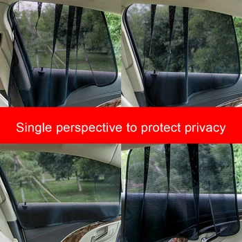 Bočné Okno Slnečník Magnetické Predné Zadné Okno slnečník UV Ochrany Opony pre Auto Jedného Pohľadu Oka Auto Príslušenstvo