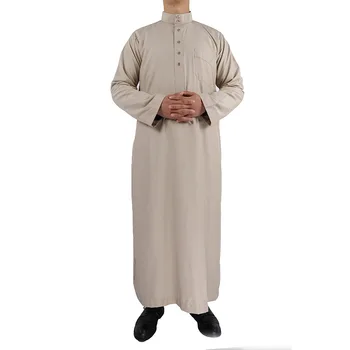 Islam Abaya Mužov Moslimské Oblečenie Kaftan Pakistan Saudská Arábia Roupas Masculinas Moslimských Šaty Kaftane Dlhé Šaty, Abayas Ropa Hombre
