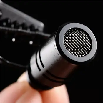 3,5 mm Počítača Mikrofóny Mini Lavalier Mikrofón Kravatu Klip Klope Pc Mikrofónu Hovoriť, Spev, Reč, Vysoká Citlivosť