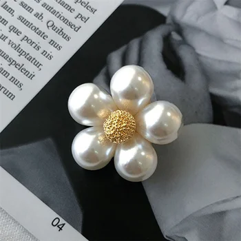 Nový Pearl a Drahokamu Kruhu Brošňa pre Ženy Barokový Moderný Elegantný Motýľ Brošňa Kolíky Strany Svadobné Dary