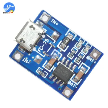 5 KS TP4056 5V 1A Micro USB Rozhranie, Lítiové Batérie, Nabíjanie Rada Nabíjačku Modul Funkcia Ochrany pre Arduino Diy Kit