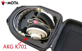 V-MOTA TDC slúchadlá puzdra boxs Pre AKG K601 K701 K702 Q701 Q702 K712pro K612 K812 pro K272HD slúchadlá(headset kufor)
