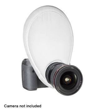 30 cm Objektív Biela Softbox Univerzálny Skladací Prenosný Flash Difúzor Flexibilné Speedlight Reflexné Kryt Príslušenstvo Pre Kamery