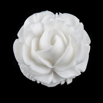 Veľké Ruže Kvet Tvarované Silikónové Stlačte Formy Cake Decoration Fondant Tortu 3D potravinársky Silikón Plesne D002