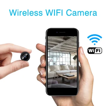WiFi IP Kamera Home Security Kamera DVR Siete Wifi Fotoaparát 2MP Baby Monitor A9 Mini Kamera 1080P HD Snímač Pohybu