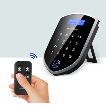 Vlk-Stráže Inovované Smart Tuya 4G Wifi domáci Alarm Systém Zabezpečenia Bezdrôtovej App Riadenie DIY Kit Podporu Alexa & Asistent Google