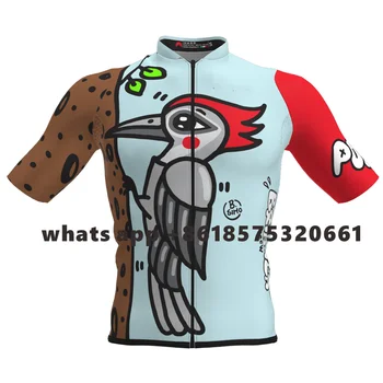 2021 Nový Príchod Priedušná Krátky Rukáv Jersey Ciclismo Mužov Racing Tričko Cestnej Letné Športové MTB Cyklistické Hore Rýchle Suché