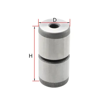 10pcs Taper pilier presnosť plesne kolíky gumy sprievodca post formy diely 12 / 16 / 20 formy pin pre presné určenie polohy